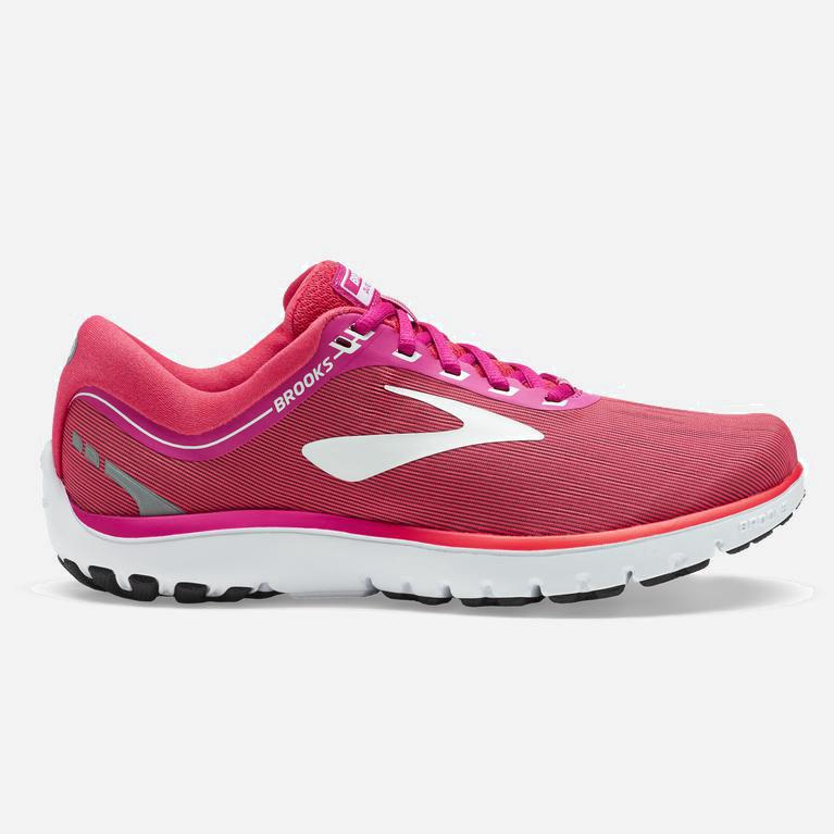 Brooks Pureflow 7 Hardloopschoenen voor Dames Roze/Roze/Wit (YXJBQ-4152)